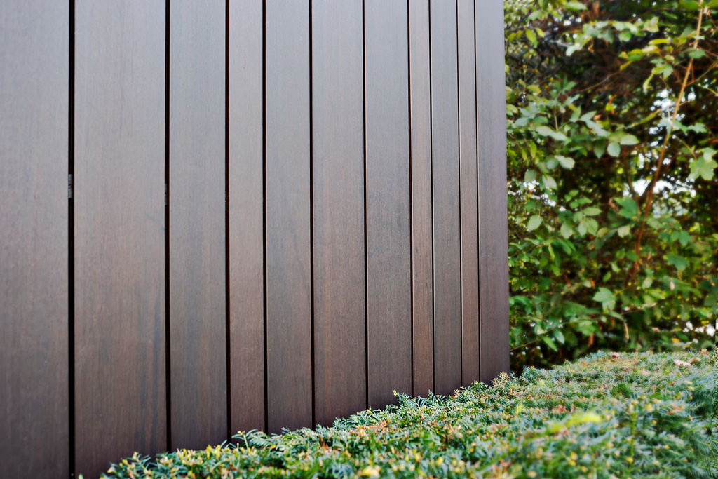 r&eacute;alisation bardage maison bambou Symphony